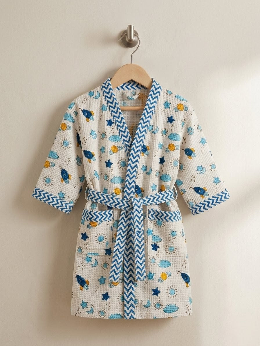The Blue Spaceship Waffle Lounger