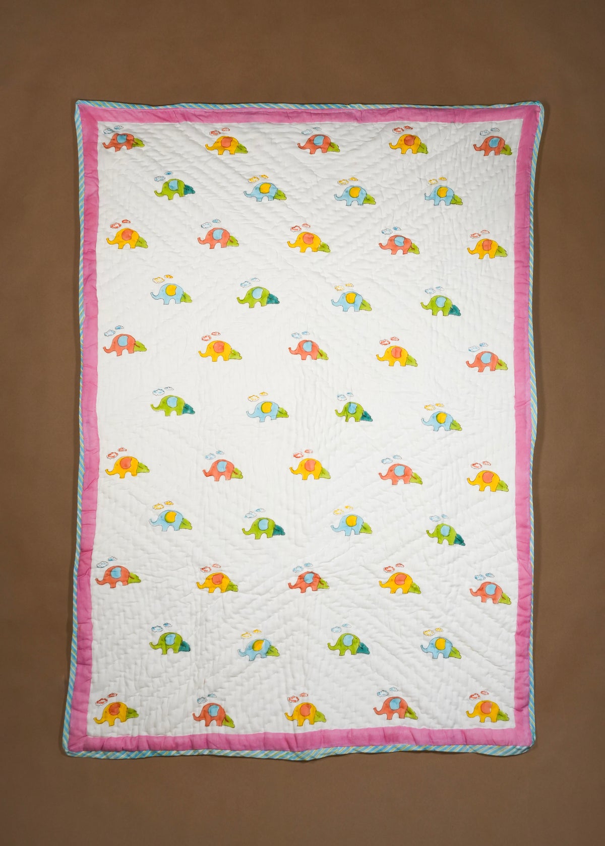 Gentle Elephant Reversible Quilt