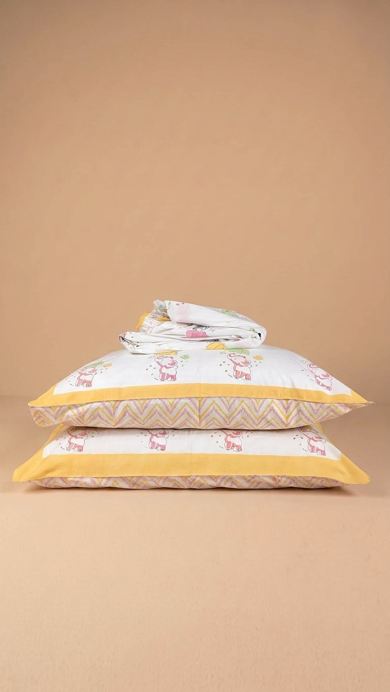 Gentle Elephant Fitted Bedsheet
